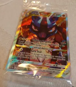 Lucario VSTAR SWSH291 *SEALED* Black Star Promo - Crown Zenith ETB Pokemon TCG - - Image 1