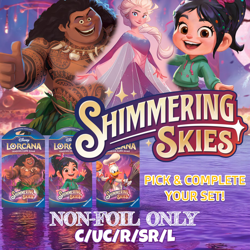 Disney Lorcana Shimmering Skies C/UC/R/SR/L Non-Foil Only - Pick and Complete! - Image 1