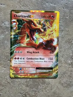 Pokemon TCG Charizard Flashfire 12/106 Holo Holo Rare EX - Image 1