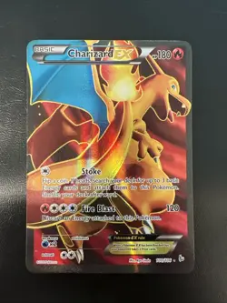 Pokemon TCG Flashfire Charizard EX XY 100/106 LP - Image 1
