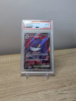 2024 POKEMON TEF EN-TEMPORAL FORCES #193 GENGAR ex ULTRA RARE 193/162 PSA 8 - Image 1