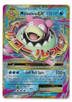 M Slowbro EX 27/108 Evolutions XY Ultra Rare Holo Pokemon TCG Card NM - Image 1