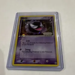 Pokemon Gastly 52/92 Legend Maker Reverse Holo Common 40HP Basic English Card - Image 1