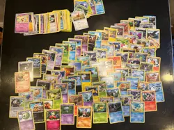 300 Bulk C/U/R Pokemon Card Lot, Vintage, Modern, Mid Era, English and Japanese - Image 1