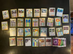 300 Bulk C/U/R Pokemon Card Lot, Vintage, Modern, Mid Era, English and Japanese - Image 2
