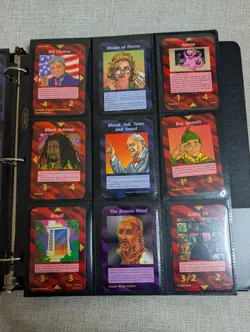 All 200 Unlimited Com Set 1995 ILLUMINATI INWO Card Game New World Order NUKE - Image 4