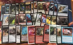 MTG Instant Collection - Approx 9k Cards Com/Unc 34+ Lbs - Very Few Basics Land - Image 1