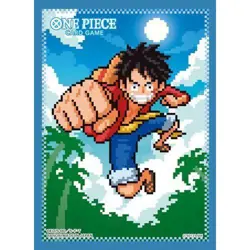 One Piece Card Game: Official Sleeve 8 - Luffy - Image 1