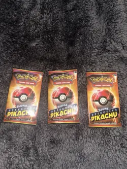 Pokemon Detective Pikachu Movie 2-Card Booster Packs (X3) Factory Sealed - Image 2