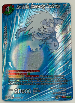 Son Goku, Unwavering Conviction | Dragon Ball Super Card Game NM - Image 1