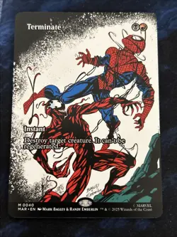 Terminate (Borderless) Marvel Universe Eternal-Legal Regular NM-M Unplayed 0040 - Image 1