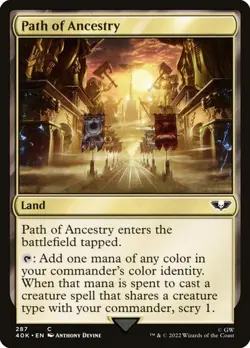 Path of Ancestry - Warhammer 40k - Common - MTG Magic Pack fresh - Image 1