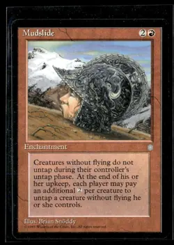 Magic The Gathering MTG Ice Age Mudslide - Image 1