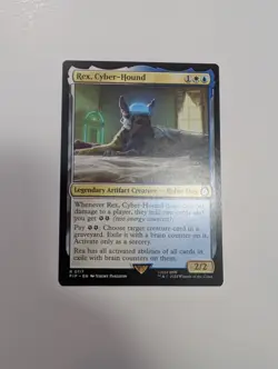 MTG - Rex, Cyber-Hound - Fallout (PIP) NM/M Condition - Image 1
