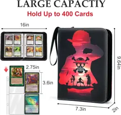 One Piece Trading Card Binder - Waterproof, Portable Collection Organizer for... - Image 5