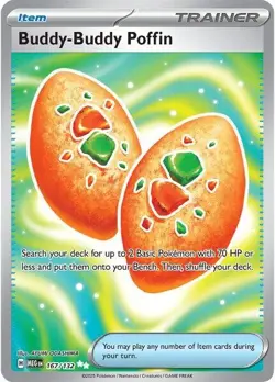 Buddy-Buddy Poffin - 167/132 - ME01: Mega Evolution - Ultra Rare - NM - Image 1