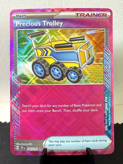Pokemon TCG: Surging Sparks Precious Trolley 185/191 Ace Rare NM - Image 1