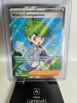 Pokemon TCG Wally's Compassion 176/132 Ultra Rare Me01: Mega Evolution Holo - NM - Image 1