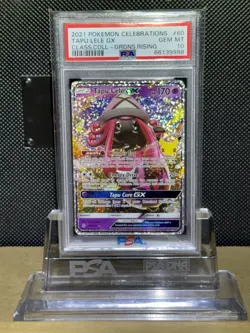 2021 Pokemon Celebrations # 060 Tapu Lele GX PSA 10 GEM MINT! Classic Collection - Image 1