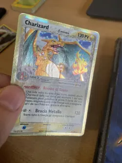 Carta Pokemon Charizard Specie Delta Olografica EX Guardiani dei Cristalli 4/100 - Image 5
