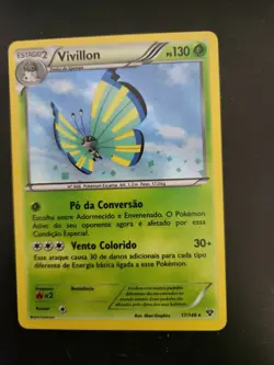 Pokemon Portuguese - Vivillon XY 17/146 - Savannah Pattern Exclusive - Image 1