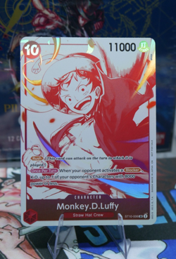Monkey.D.Luffy ST10-006 - 3rd Anniversary Treasure Campaign Pack Promo English - Image 1