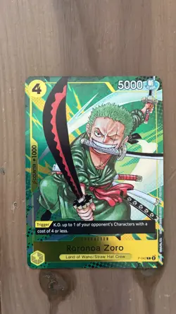 One Piece TCG | Roronoa Zoro (Event Pack Vol. 3) Promo Foil P-042 | ENGLISH⚓📈 - Image 1
