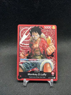 Monkey.D.Luffy ST01-001 One Piece Starter Deck Leader Revision - Image 2