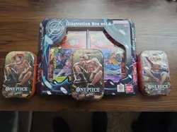 One Piece Illustration Box Vol. 6 and 3 Tin Packs Of Set Vol. 2 - Image 1