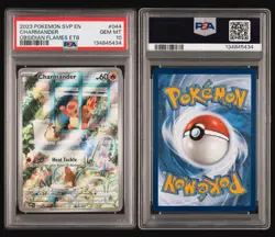 Pokemon Charmander 044 Promo Obsidian Flames ETB 2023 PSA 10 Gem Mint - Image 3