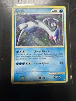 2011 CALL OF LEGENDS LUGIA HOLO RARE 15/95 POKEMON TCG LP - NO RESERVE - Image 1