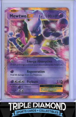 2016 Pokemon XY - Evolutions #52/108 Mewtwo EX Holo W73 - Image 1