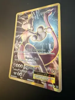 Mewtwo Ex 103/108 Full Art Ultra Rare Holo 2016 XY Evolutions Pokemon Card - Image 2