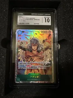 One Piece 2024 Japanese OP09-023 Super Rare Adio Emperors in New World CGC 10 - Image 1