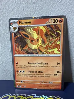 Flareon - 167 (Cosmos Holo) 167 Sv: Scarlet & Violet Promo Cards Holo - Image 1