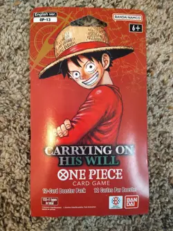 One Piece Card Game Carrying On His Will Booster Box OP13 English Edition - Image 1