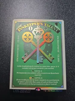 Innkeeper's Talent 45 NM Secret Lair Prize Card MTG Magic The Gathering Foil - Image 1