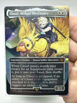 Chocobo Track Cloud Midgar Mercenary Foil Magic Final Fantasy #0564 - Image 2