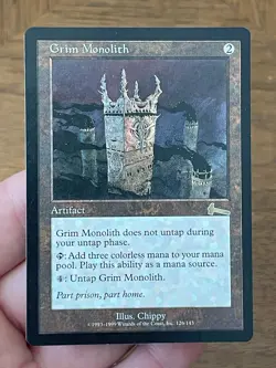 Grim Monolith Urza's Legacy Regular - Image 1