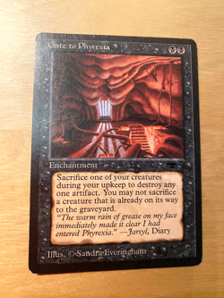 MTG Gate to Phyrexia Artifact Antiquities LP No.2 - Image 1