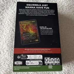 MTG Bloomburrow Commander Deck - Squirreled Away Magic the Gathering Sealed NEW - Image 2