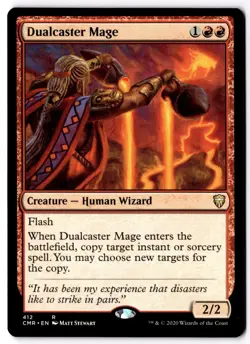 Dualcaster Mage R Commander Legends 412 NM - Image 1