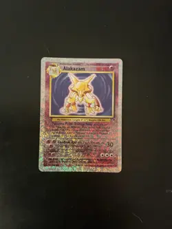 Pokemon Alakazam Legendary Collection Reverse Holo #1/110 2002 - Image 1