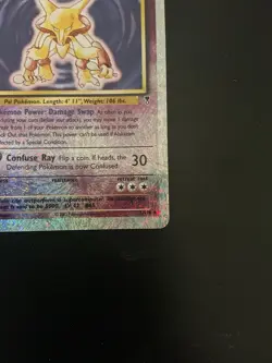Pokemon Alakazam Legendary Collection Reverse Holo #1/110 2002 - Image 4