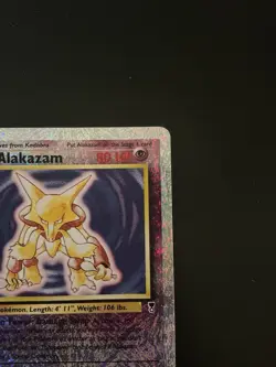 Pokemon Alakazam Legendary Collection Reverse Holo #1/110 2002 - Image 5