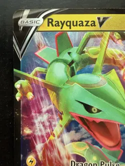 Pokemon Rayquaza V Sword & Shield Promo Holo SWSH147 Black Star (LP) - Image 2