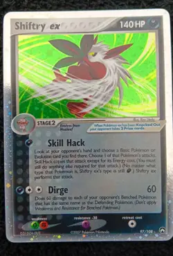Shiftry EX 97/108 (NM) - EX Power Keepers Pokemon TCG - Image 1