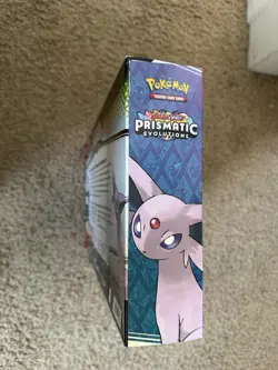 Pokemon TCG Scarlet & Violet Prismatic Evolutions Premium Figure Collection Box - Image 4