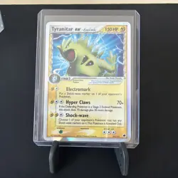 Tyranitar ex (Delta Species) Holo 99/101 Dragon Frontiers Pokemon TCG MP/LP - Image 1