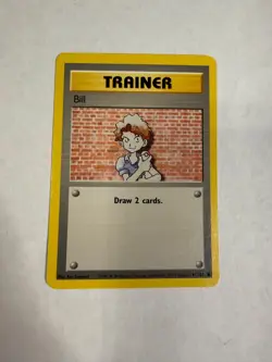 Base Set Pokemon TCG Bill nm - Image 1